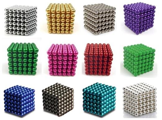 5mm 216pcs Strong Colorful Neodymium Sphere Magnet