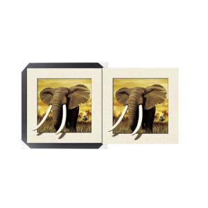 Durable Lenticular Printing Services / 5D Lenticular Picture With PS Frame For Wall Art Decro