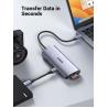 China USB C Hub, 10-in-1 USB-C Docking Station, 4K-HDMI& VGA Dual Monitor, 1Gbps Ethernet,100W PD, 3 3.0 Ports,3.5mm Audio Jack wholesale