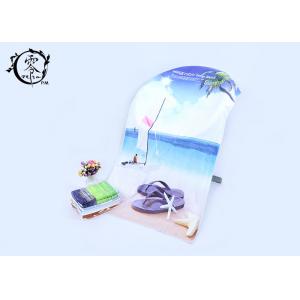 China Summer Super Absorbent Microfiber Beach Towel , Custom Travel Sports Towel supplier