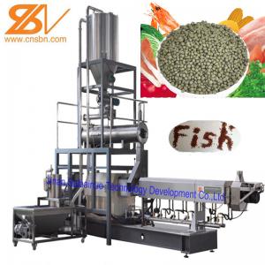 China SLG95 Fish Feed Processing Machine , Pet Food Processing Machinery Aquatic Catfish supplier