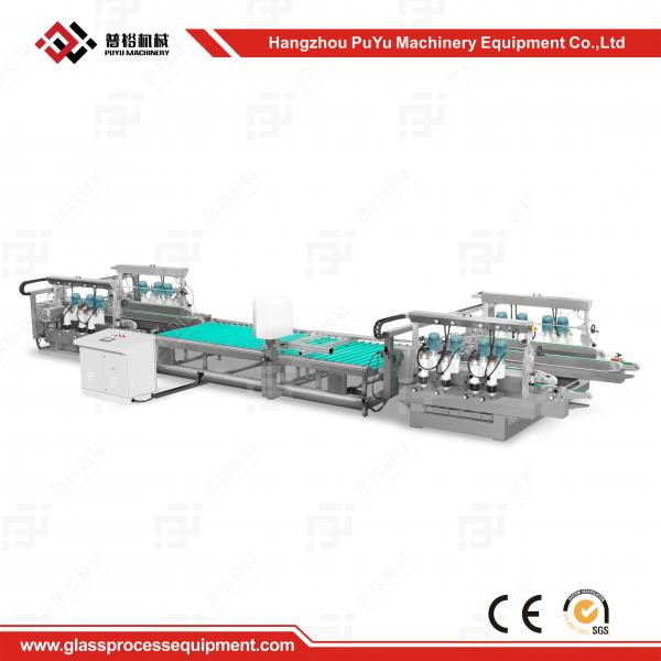CE Approval Solar Panel Production Line Glass Straight Line Double Edging