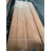 China 0.45MM Furniture Sapele Wood Veneer Sapelli Flat Cut Panel C Grade on sale