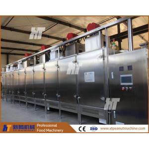 304 Stainless Steel Continuous Belt Type Roasting Machine for Nuts