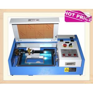 40W CO2 Laser Engraving Cutting Machine , Mini Desktop Laser Engraver OEM Service