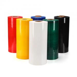China Colored biodegradable pallet wrap plastic stretch film Jumbo Roll Machine supplier