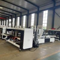 China Jumbo Size Corrugated Board Automatic Folder Gluer Machine Whole Computer Adjust on sale