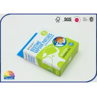 China Medication Packaging Printed Folding Carton Box Reverse Uv Coating on sale