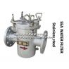 About 316 marine stainless steel seawater filter, stainless steel 316 coarse