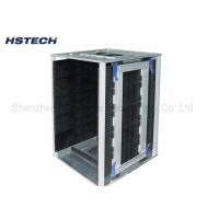 China Width Adjustable PCB Handling Equipment SMT ESD Magazine Storage Rack Metal Material on sale