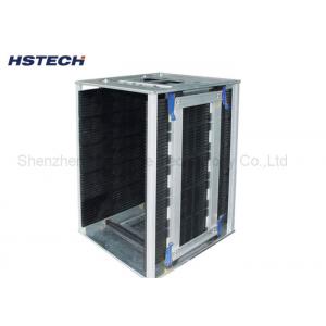 China Width Adjustable PCB Handling Equipment SMT ESD Magazine Storage Rack Metal Material supplier