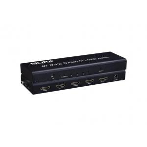 4K 60Hz HDMI Fiber Extender HDMI SWITCH 4x1 With Audio