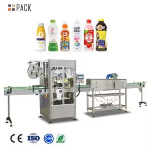 China Automatic Shrink Sleeve Labeling Machine Shrink Sleeve Label Applicator For Beverage Bottles on sale