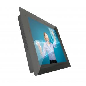 China 17 Inch Industrial Panel Mount Monitor Pcap Touch Flat Screen Long Life Cycle supplier