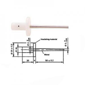 iec 61032 test probe 13,Long Test Pin Probe,iec test probe,safety test probe