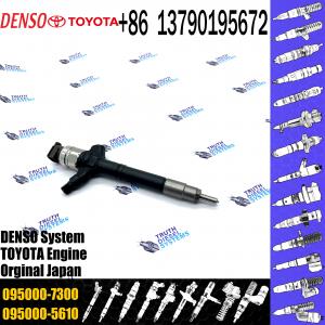 095000-7300 for Toyota Auris 2.0 d Nozzle Injector Assembly 095000 7300 Common Rail Injector 0950007300