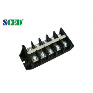 7.30mm High Current Terminal Block , 600V 10A Barrier Power Terminal Blocks