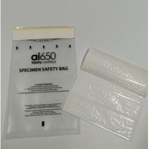 China Various Size 95kPa Biohazard Bag For Medical Envelopes Transport supplier