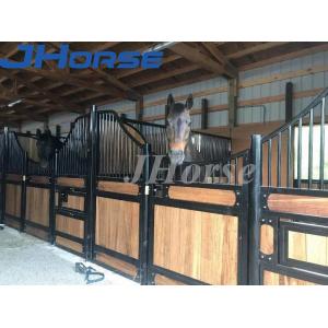 China Steel Structure Portable Bamboo Horse Stable Box Stall Fronts Prefab 3.6m supplier