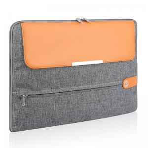 Computer Sleeve 15.6 Inch Custom Business Laptop Bags Leather Ladies Laptop Handbag Cover