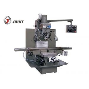 Good Bearing Turret Milling Machine , Three Axis Ball Screw Bed Type Milling Machine