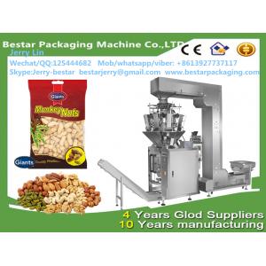 Automatic Salt sugar  Rice  Grain Pea Nuts Cashew Nut Sachet Packing Bagging Sealing Bestar packaging