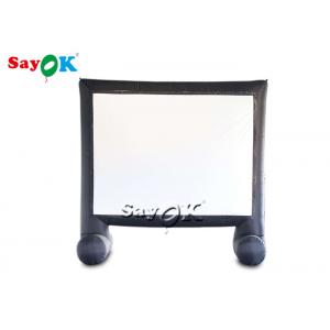 Blow Up Movie Screen 2.5x1.9mH Small Portable Commercial Inflatable Screen For Outdoor