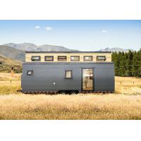 China Prefabricated Modular Home Tiny Home On The Wheels With Double Glazing Alum Window on sale