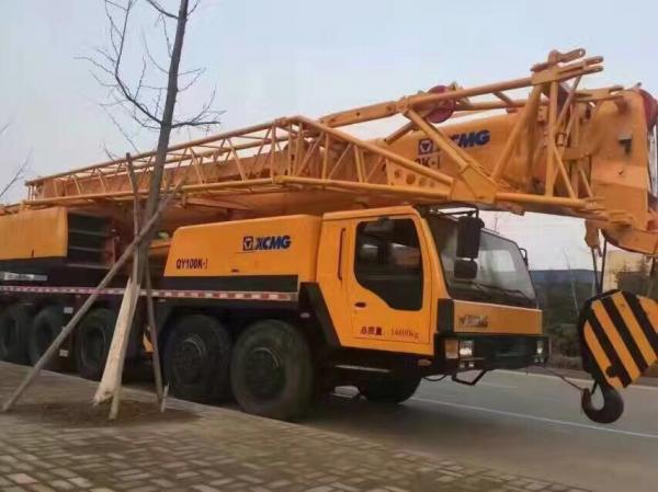 Used Jib XCMG Crane For Sale , 100 Ton QY100K 2013 Year China Prouct ,Sale in