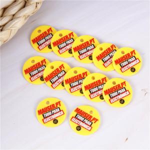 Customized Sell-Besting Supermarket Trolley Tokens Plastic Coin for Promotion