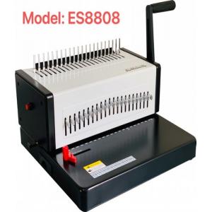 Manual A4 Plastic Comb Strips Punch And Binding Machine