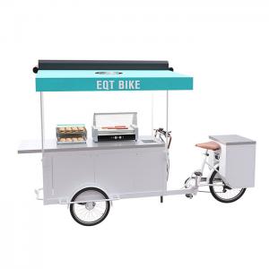 China User Friendly Burger Food Cart With Large Product Operation Space supplier