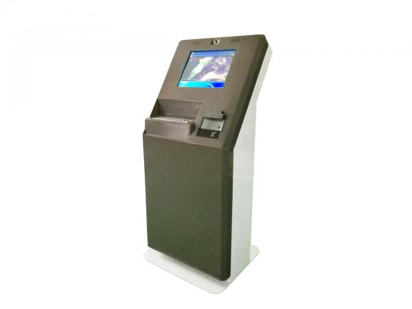 Register / Check In Information Kiosk Machine With Keyboard / Passport Scanner