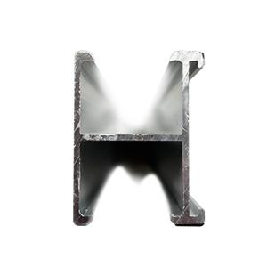 China Black Anodised PV Solar Roof Rails Aluminium Mounting Rails For Solar Panels wholesale
