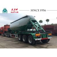 China 12 Wheeler W Type Cement Carrier Truck High Safety With No Air Leakage on sale