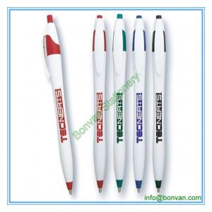 imprinted promotional pen, printed logo pen, logo branded pens