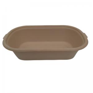 China Biodegradable Plastic Blister Tray Sugarcane Pulp Tray Disposable Recyclable supplier