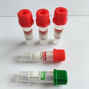 CE ISO13485 Pediatric Micro Blood Collection Tube 11*45mm For Geriatriatric Patient