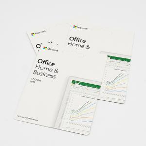 32/64Bit Microsoft Office 2019 Home And Business Retail Box Package PKC No DVD