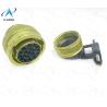 China Conector Eléctrico Circular Serie ZH23, Carcasa de Aluminio Anodizado para Aplicaciones Industriales. ZH23-19/24P-8-B con abrazadera de cable en ángulo. wholesale