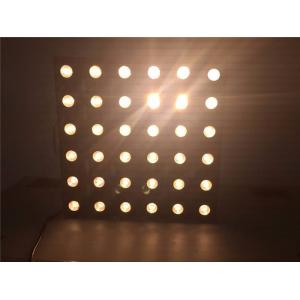 China 36x3w Matrix Amber Pixels LED Effect Light DJ Equipment 0-100% Dimming supplier