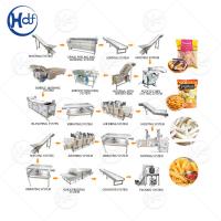 China French Fries Production Line Automatic French Fries Potato Production Line Crisps Chips Production Line Price on sale
