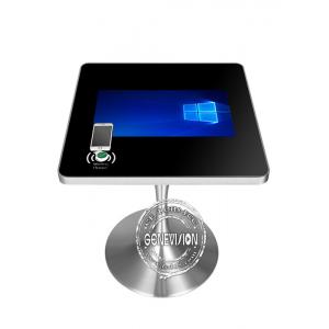 Lcd Display Touch Screen Kiosk Android 5.1 OS Smart Interactive Table 21.5 Inch For Coffee Shop