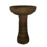 China Traditional Kneeing Statue Water Fountain Bird Bath With CE GS TUV UL wholesale