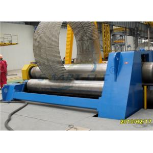 Four / Three Roll Plate Bending Machine , Metal Cone Rolling Machine