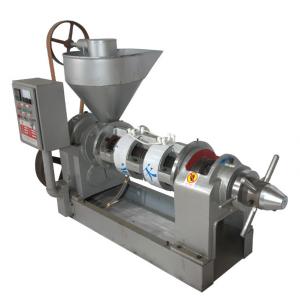 China Fast Feeding Speed Screw Oil Press Machine Rapeseed Oil Making Machine 545kg Weight supplier