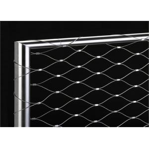 China Flexible Ferruled Stainless Steel Wire Rope Mesh For Balustrade Railing supplier