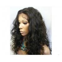 Density 150% Human Hair Front Lace Wigs Kinky Curly With Baby Hair