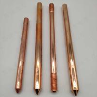 China 3 4 X 10 Copper Ground Rod System Chemical Earthing Rod on sale