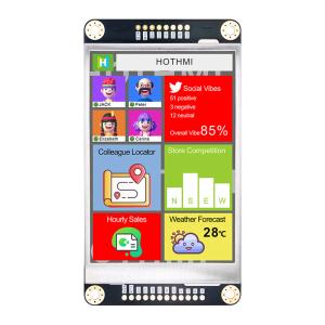 3.5 LCDのコントローラ ボードが付いているインチLCDの表示320X480 SPI TFTモジュールのパネル